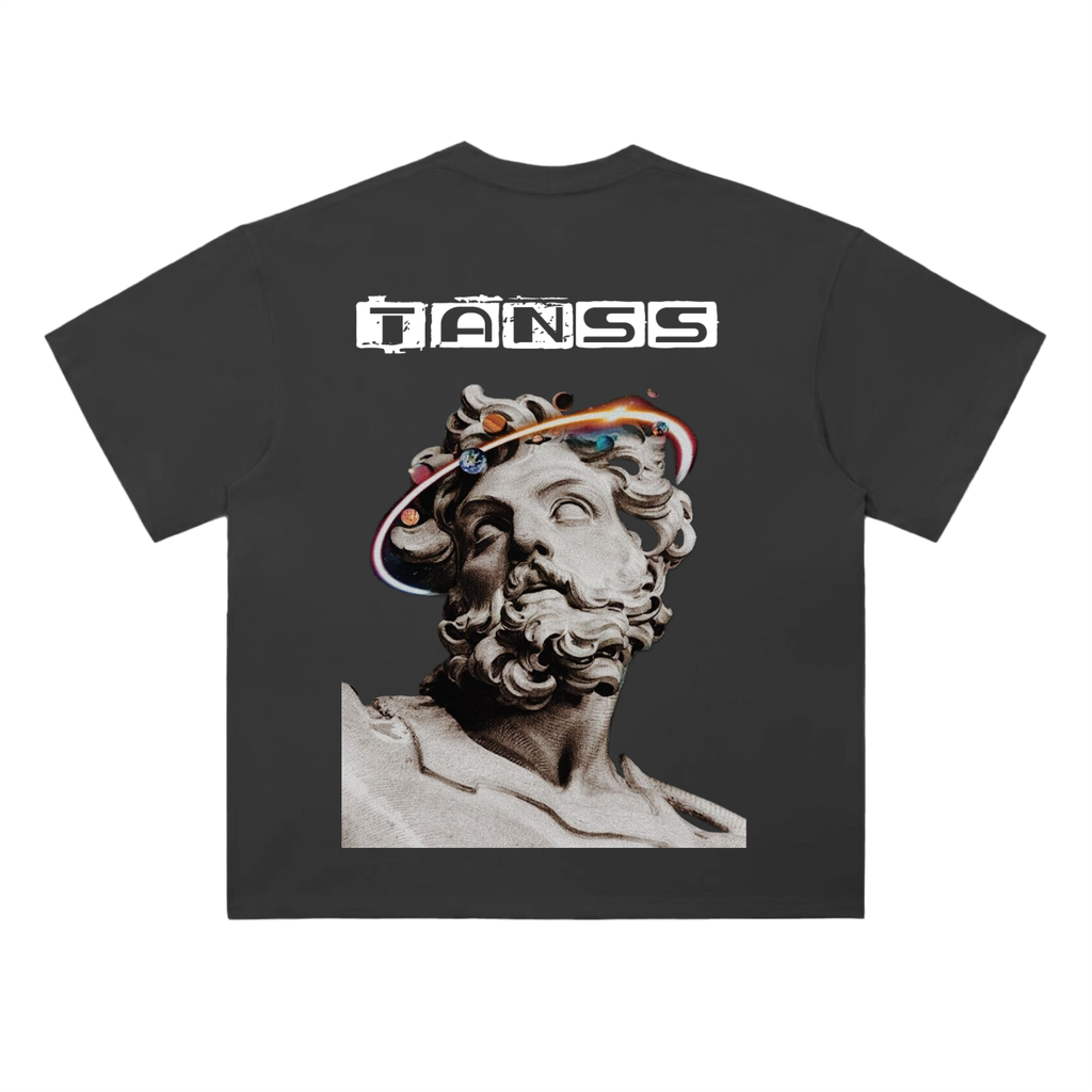 Heavyweight Drop Shoulder Cotton T-Shirt