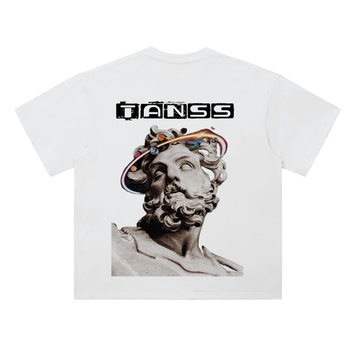 Heavyweight Drop Shoulder Cotton T-Shirt